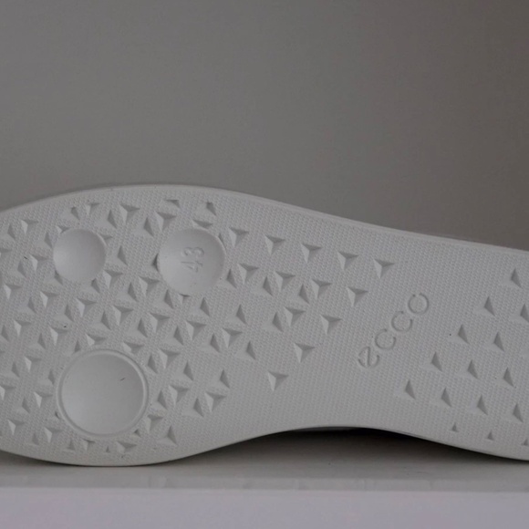 Mens Sneakers Athletic Shoes ECCO Street Lite Sneaker Leather White 9 9.5 EU 43 - Picture 2 of 5